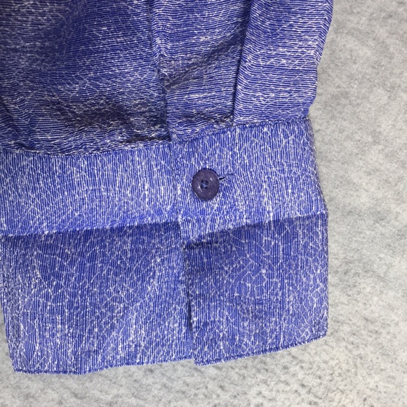 COLDWATER CREEK Perfect Pairing of Silk & Linen 3/4 Sleeve w/Button Cuff - Picture 11 of 16